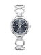 Gocomma Women's Watch with Silver Metal Bracelet