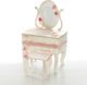 Bellissimo Cutie pentru Haine de Botez Dressing Table Flori din Lemn