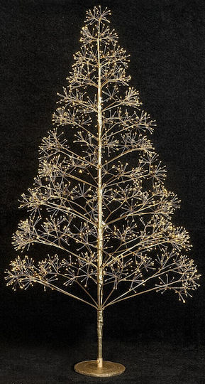 Christmas Decorative Illuminated Tree 150cm IP44 Electric Gold Tree