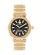 Philipp Plein Hexagon Γυναικείο Ρολόι 38mm Μπαταρίας με Χρυσό Μεταλλικό Μπρασελέ