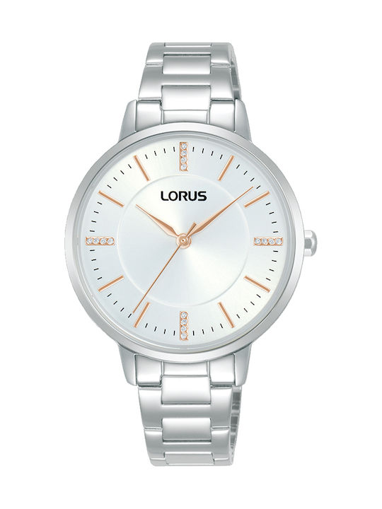 Lorus Ladies Watch with Silver Metal Bracelet