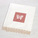 Bellissimo Christening Oilcloths Set with Butterfly Theme