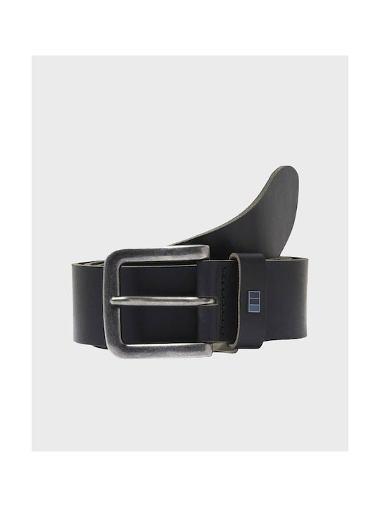 Jack & Jones Men's Leather Belt Black