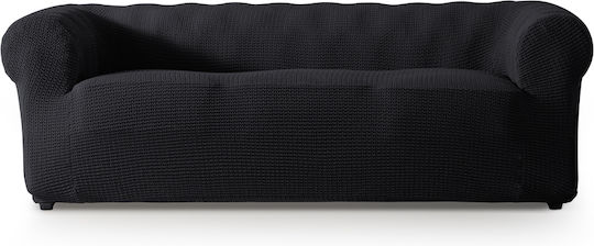 Aithrio Bali Elastic Cover for Two Seater Sofa C/11 Black 1pcs BALI-CHESTERFIELD-C/11-ΜΑΎΡΟ-ΔΙΘΈΣΙΟΣ