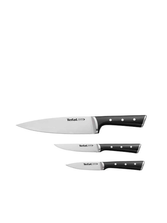 Tefal Ice Force Knife Set of Stainless Steel 3pcs