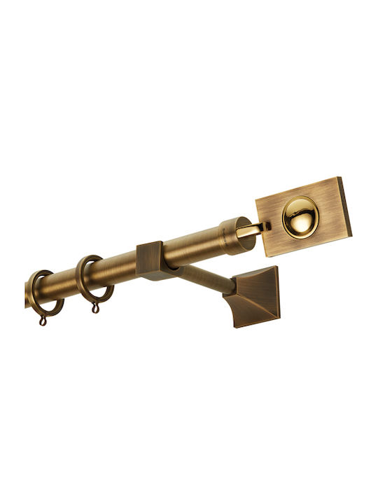 Zogometal Metallic Curtain Pole Single Φ25mm 16...
