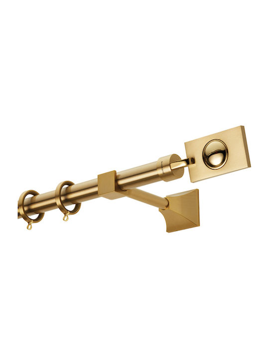 Zogometal Metallic Curtain Pole Single Φ25mm 160cm Matte Grey