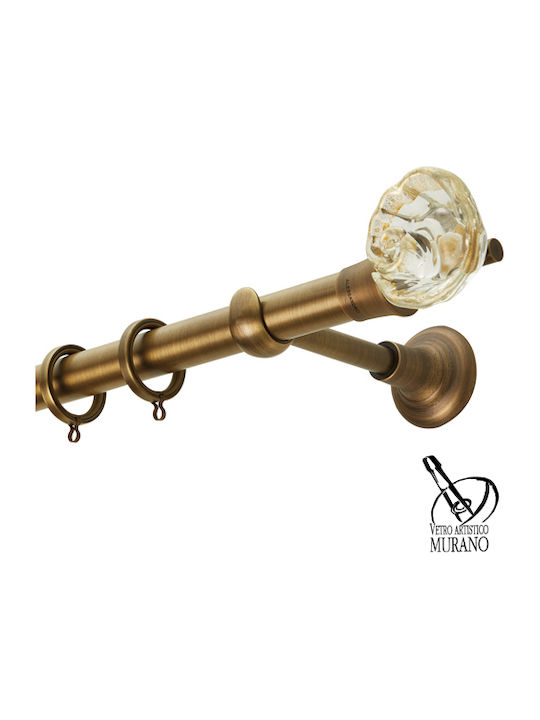 Zogometal Metallic Curtain Pole Single Φ25mm 16...