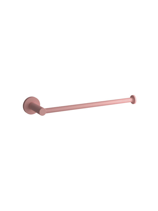 Pam & Co Single Wall-Mounted Bathroom Rail Pink