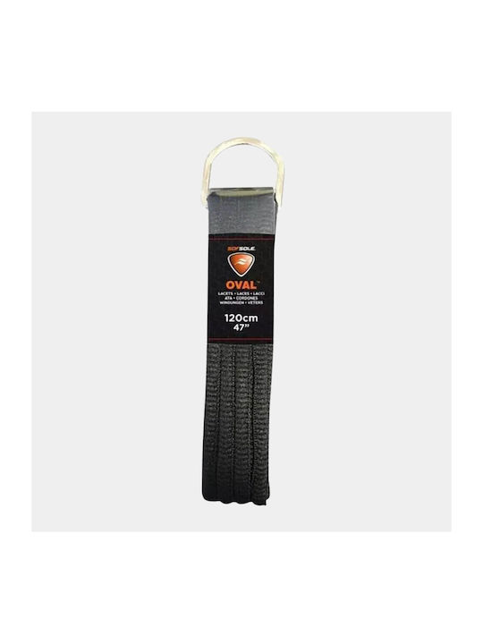 Sofsole Shoelaces Black 2pcs 120cm