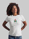 TKT Tricou Frida Kahlo Alb Bumbac