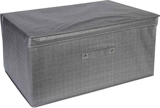 Keskor Tesatura Cutie de Depozitare cu Capac Gri 60x40x30cm 1buc