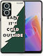 Smartfits Cold Outside Back Cover Πολύχρωμο (Oppo Reno7 Lite)