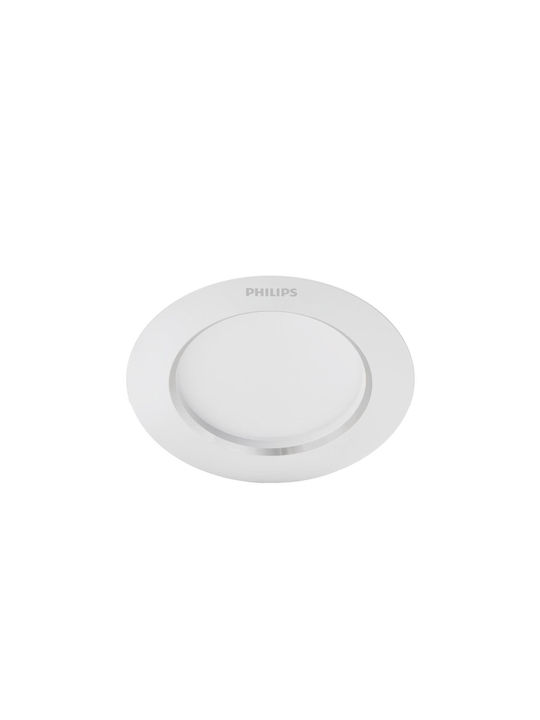 Philips Recessed LED Panel 2W with Warm White Light 3000K