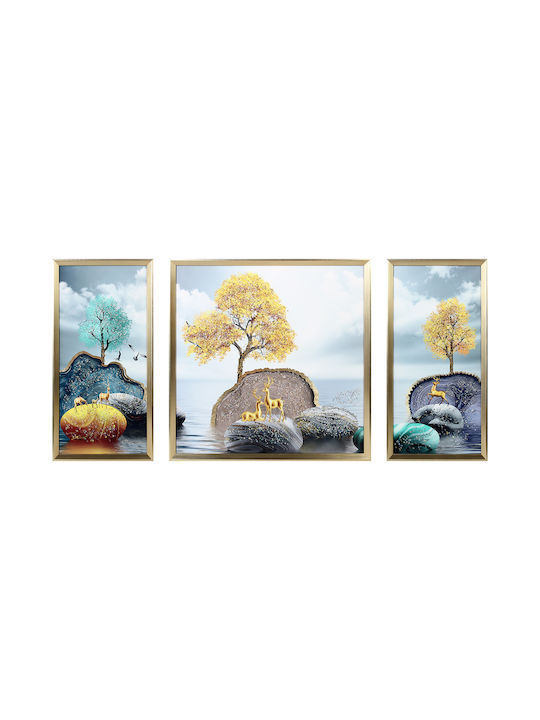 Keskor Painting Wooden 120x60cm