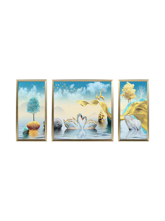 Keskor Painting Wooden 120x60cm