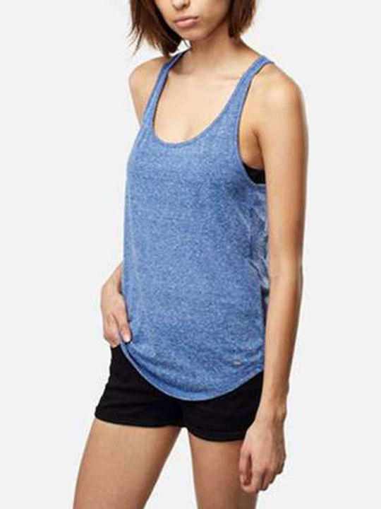Essentials Women's Blouse Sleeveless Dark blue.