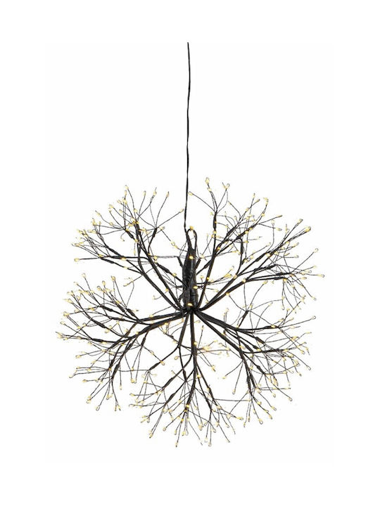 Lianos Illuminated Christmas Figure Ball White 40x40x40cm