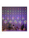 10 Lights LED 3.6m. x 80cm White type Rain 1pcs