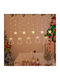 10 Lights LED 3.6m. x 80cm Warm White type Rain 1pcs