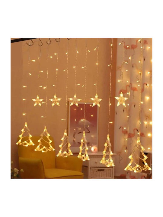 Φωτάκια Christmas Lights LED 3.6m x 80cm Warm White of type Curtain