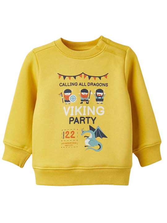 Zippy Kinder Sweatshirt Yellow