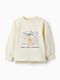 Zippy Kids Sweatshirt Ecru