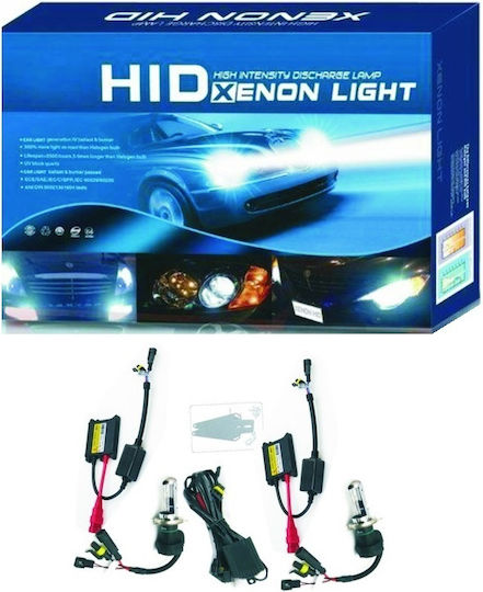 Car Xenon Kit H7 35W 12V 6000K Cold White