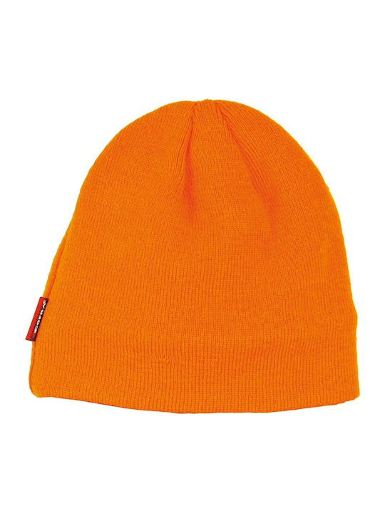 Beanie Unisex Beanie Gestrickt in Orange Farbe
