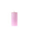 Decorative Candle Pink 7.5x15cm 1pcs