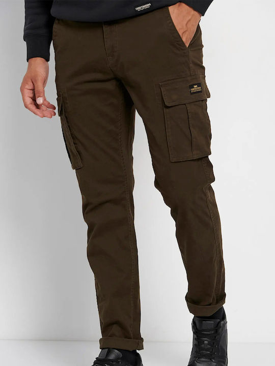 Funky Buddha Pantaloni cu Croială Normală khaki