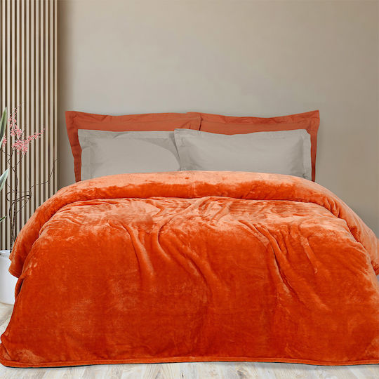 Joli Υπέρδιπλη 220x240εκ. Πορτοκαλί Joli Υπέρδιπλη 220x240εκ. Πορτοκαλί