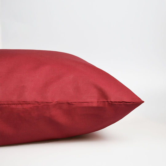 Ravelia Cearșaf Super dublu cu Elastic 160x200+30cm. Burgundia