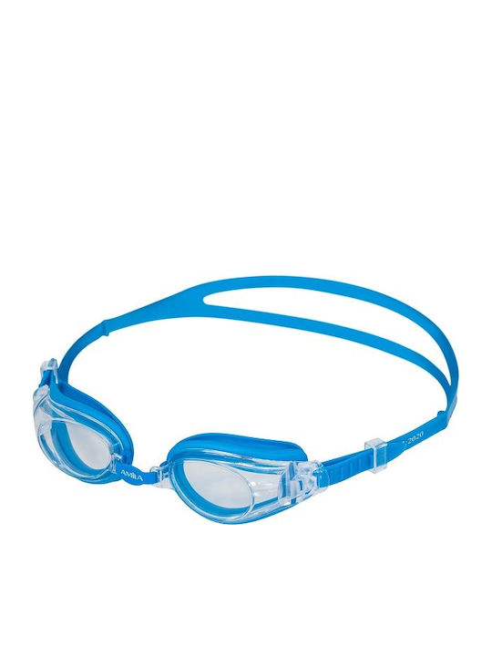 Amila Γυαλιά Κολύμβησης Ενηλίκων Μπλε