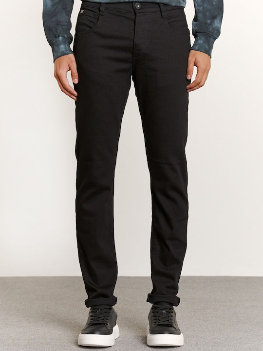 Edward Jeans Ανδρικό Παντελόνι Μαύρο