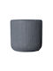 Supergreens Ghiveci Ceramică Dark grey 42x42cm.