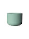Supergreens Pot Ceramic Green Open 43x43cm.