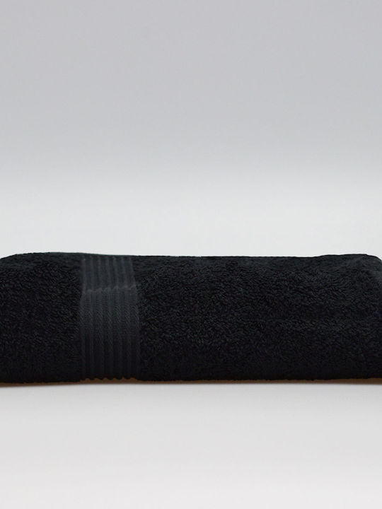 Ravelia Bath Towel Terry 70x140cm. Black