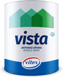 Vitex Vista Πλαστικό Χρώμα Ακρυλικό για Εξωτερική Χρήση 15lt Vitex Vista Πλαστικό Χρώμα Ακρυλικό για Εξωτερική Χρήση 15lt