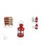 Due esse Lanterna Metallic Red 21buc 1buc