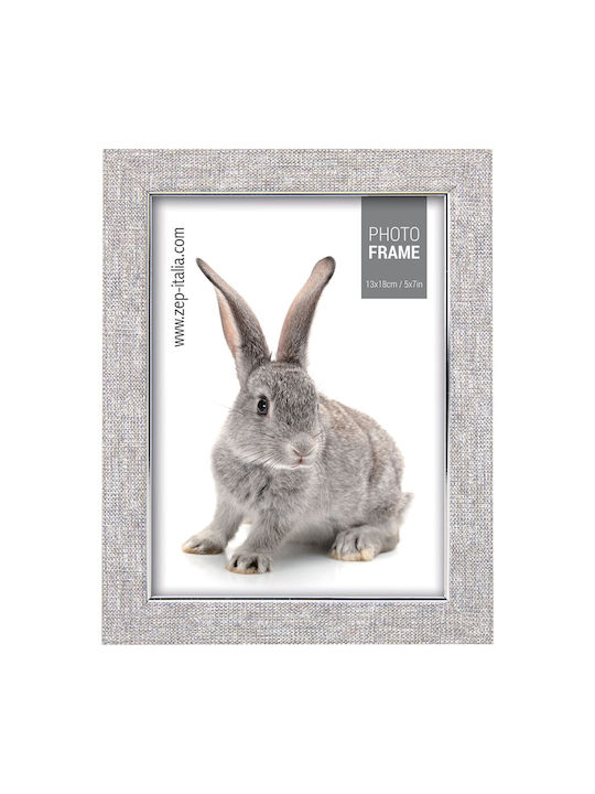 ZEP Doneck Plastic Photo Frame with Gray Frame