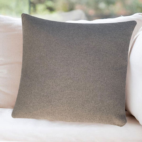 Vasilas Home Vasilas Home Throw Pillow Sofa Cushion Grey Brown 13 45x45cm