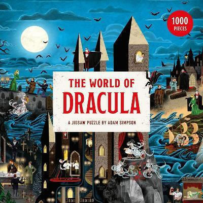 Lumea lui Dracula Puzzle Puzzle 2D 1000 Piese Joc Adam Simpson 2021