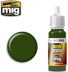 Ammo Crystal Modellbau Farbe Crystal Green AMIG...