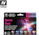 Acrylicos Vallejo Set Vopsele Pentru Modelare Space Dust 17ml 6 Buc
