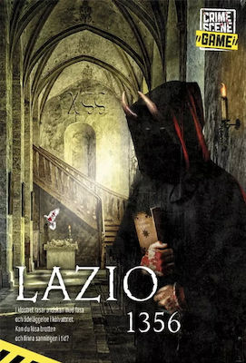 AS Board Game Crime Scene Lazio 1356 for 1+ Players 18+ Years (EL)