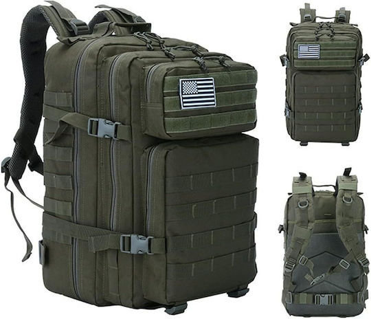 Heavy Duty Στρατιωτικό Σακίδιο Πλάτης Πράσινο 50lt