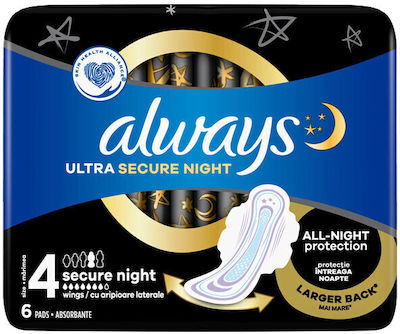 Always Night Sanitary Pads 6pcs