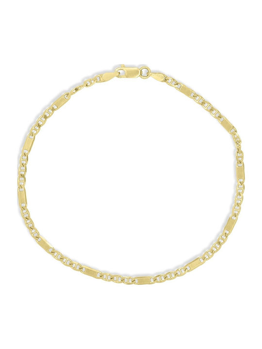 Fa Cad'oro Damen Armband Kette aus Gold 14K