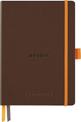 Rhodia Notebook 120 Sheets A5 Brown